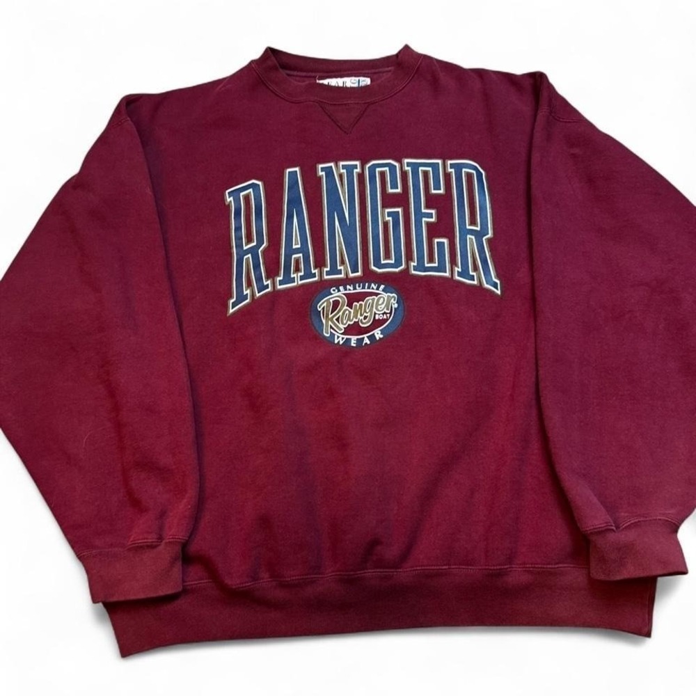 Vintage Ranger‎ Boats gear for sports heavyweight crewneck sweatshirt XXL
